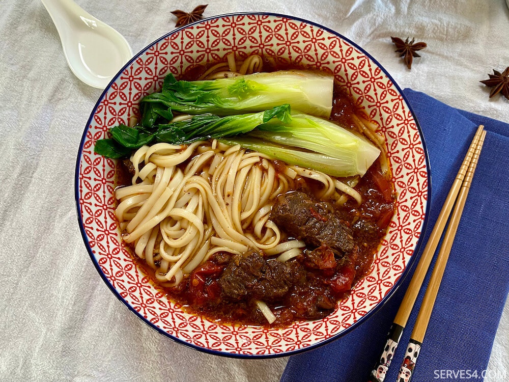 This Instant Pot Chinese Beef Noodle Soup recipe allows you to make this favourite dish in a fraction of the time so you can enjoy it sooner!